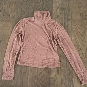 Women's brown Turtleneck Top